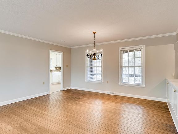 Dining area and built in buffet.
