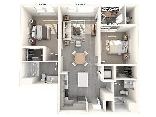 Floor plan B1-1043-2
