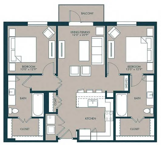 Floor plan The Martin