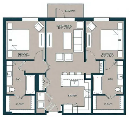 Floor plan The Martin