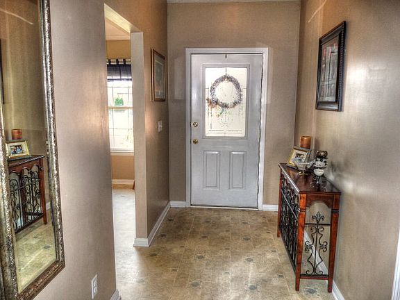 Leaded glass entry