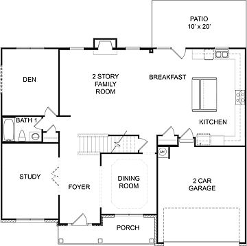 Hillsboro First Floor