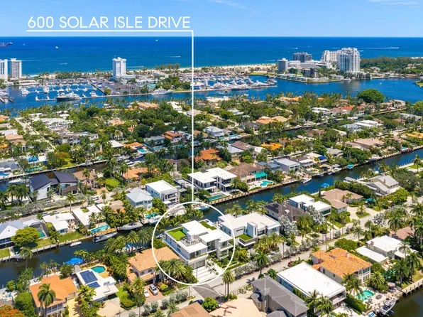 600 Solar Isle Drive, Fort Lauderdale, FL 33301