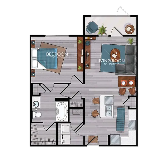 Floor plan A2
