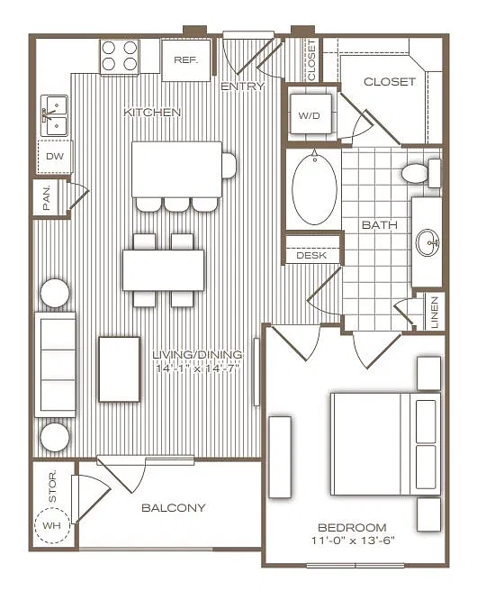 Floor plan Gramercy