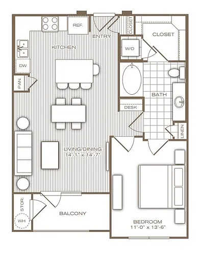 Floor plan Gramercy
