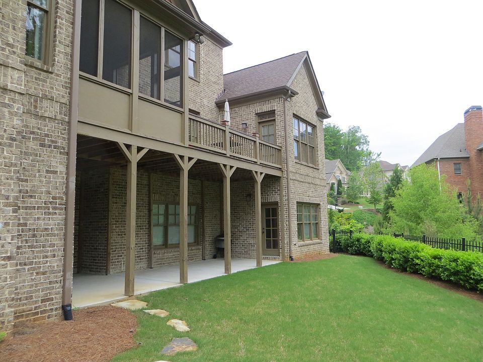 terrace level backyard
