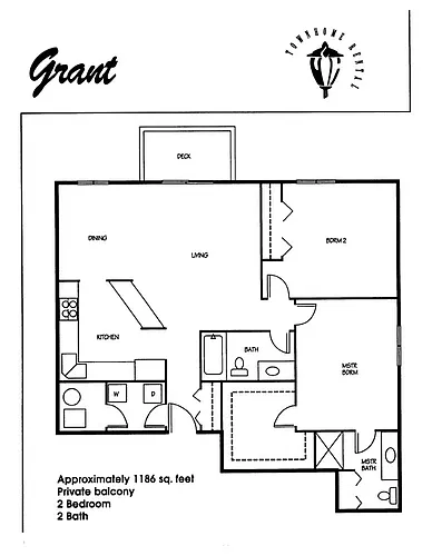 Floor plan Grant Condo