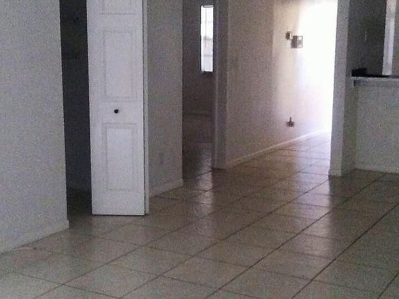 Tiled floors throughout