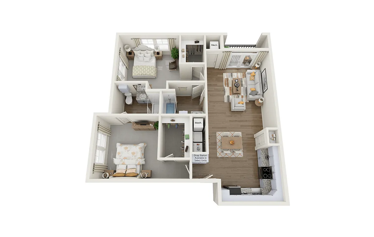 Floor plan The Mimosa