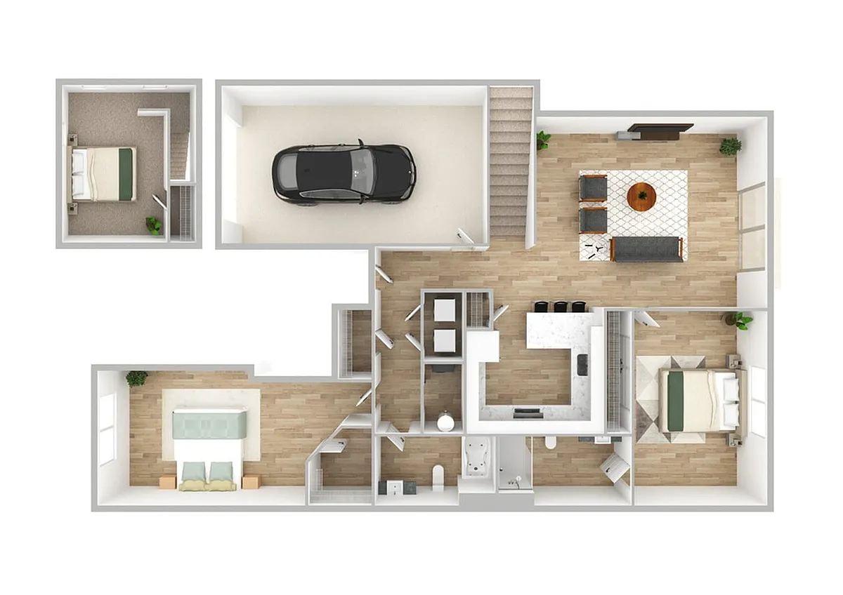 Floor plan Classic (Townhome)