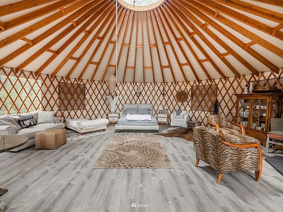 It's spacious inside with plenty of room for all of your guests.