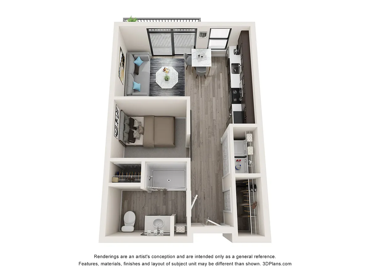 Floor plan MII - Goose