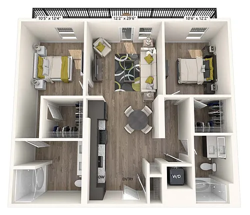 Floor plan 612