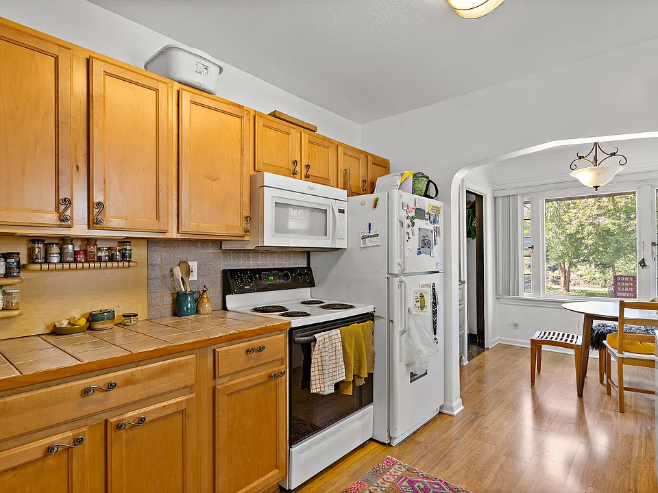 Kitchen and Partial Dining Area.