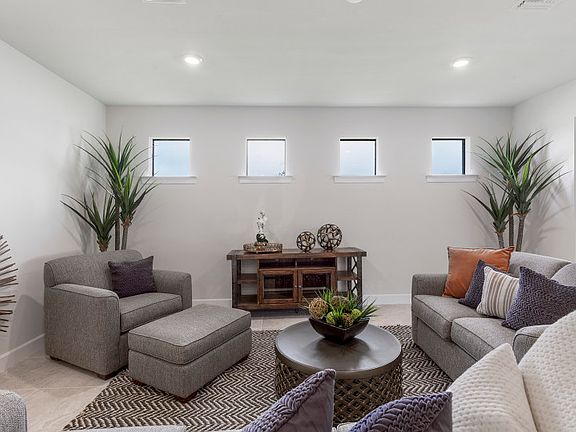 Model Representation Gathering room with plenty of natural light