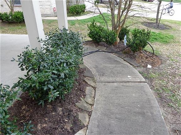 Front walk