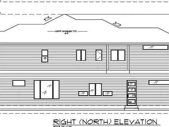 Left (South) Elevation