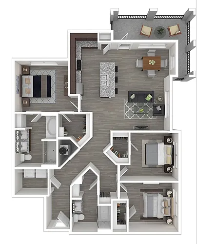 Floor plan The Sky