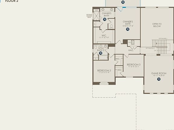 Starwood Floor Plan, Quick Move-in Home, Floor 2