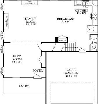 Elevation: G - First Floor Layout