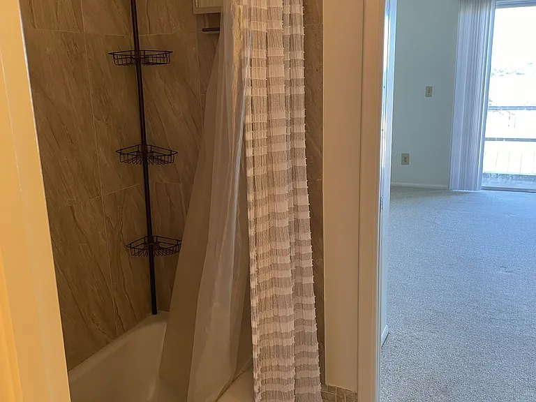 TUB/SHOWER to MASTER BR & BALCONY