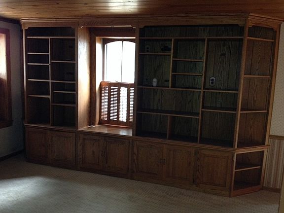 living room bookcase