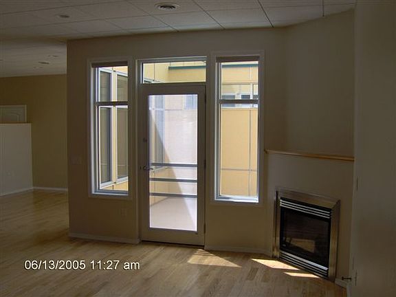 living room fireplace, patio