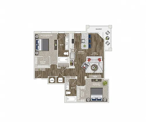 Floor plan 22F4