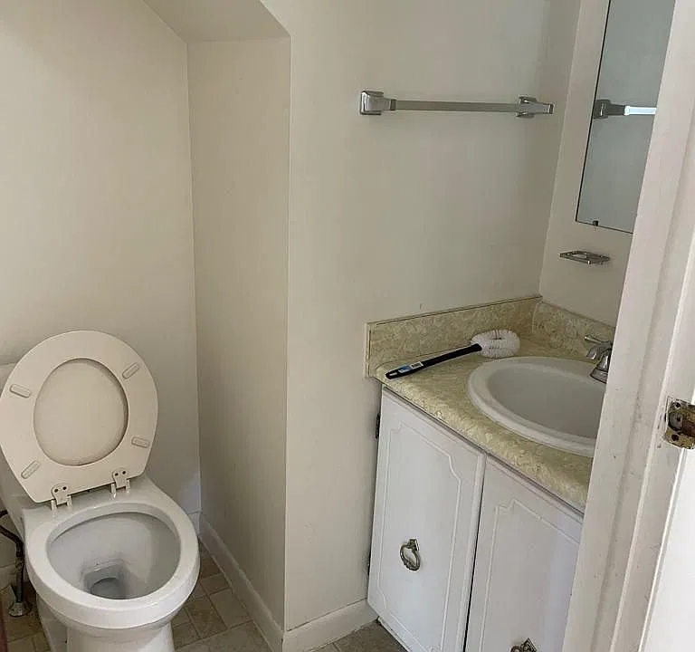Half Bath in first floor.