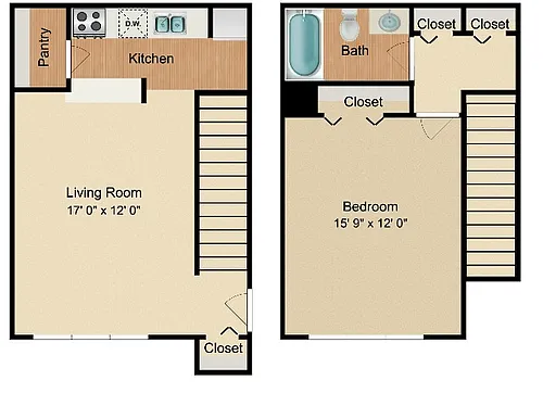 Floor plan Oak Grove Granite
