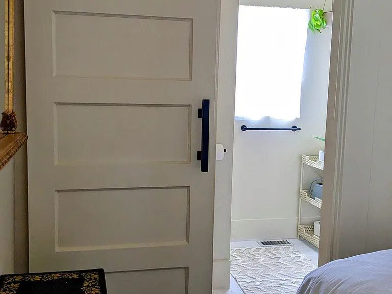 Bathroom from bedroom