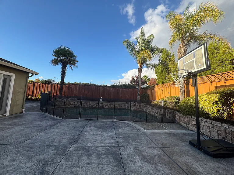 Backyard with Pool