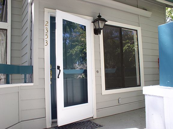 Front Door and Patio