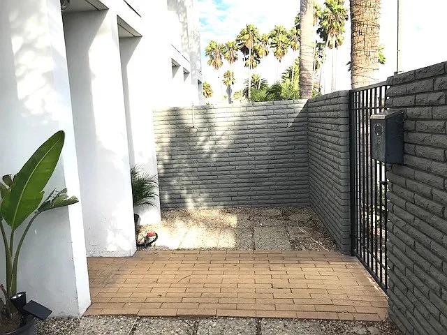 Front courtyard