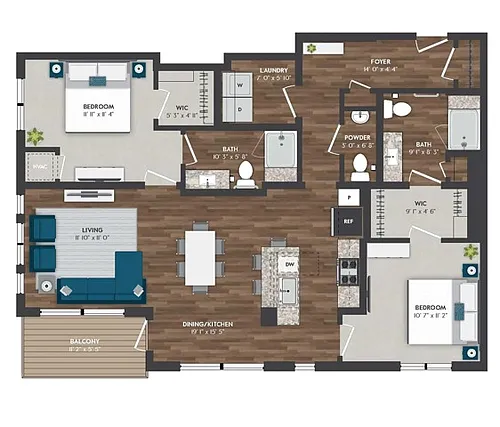 Floor plan C6