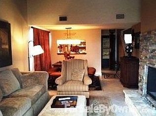 Living, Dining, Fireplace : Open Living/Dining with Fireplace. Tile Floor throughout.