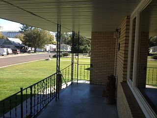 covered porch