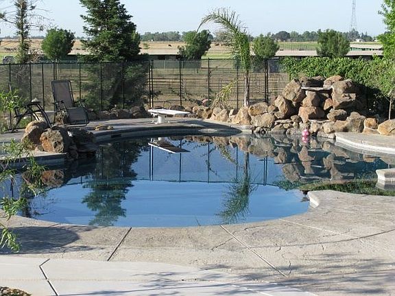 Backyard oasis
