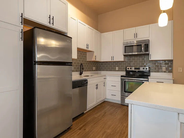 Kitchen with Stainless Steel Appliances