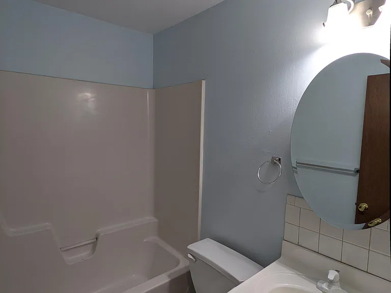 Bathroom, garden level.