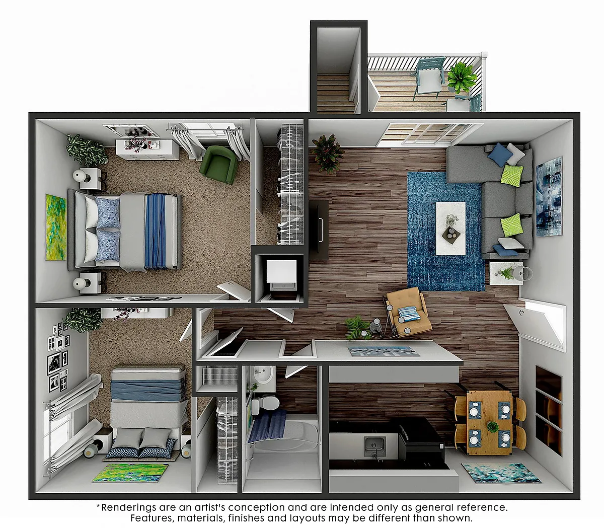 Floor plan RIVIERA NEWLY RENOVATED