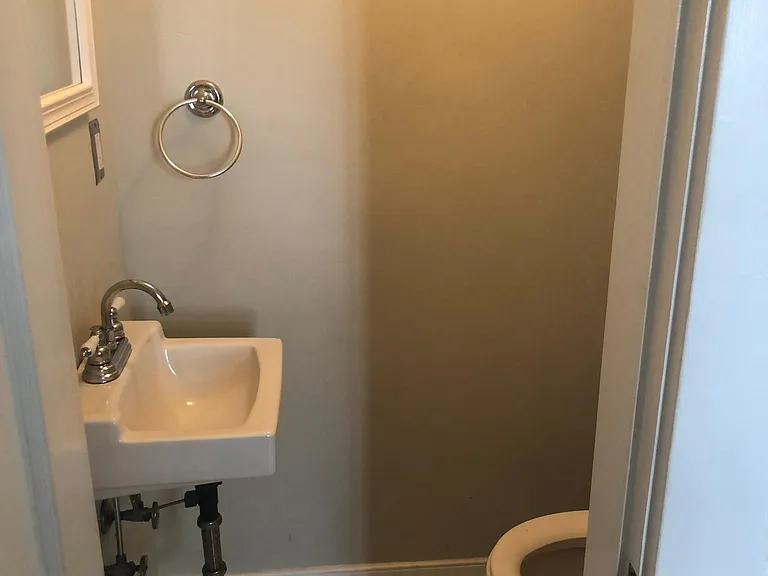 downstairs half bathroom - off of dining room