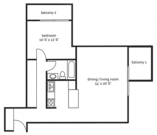 Floor plan The France