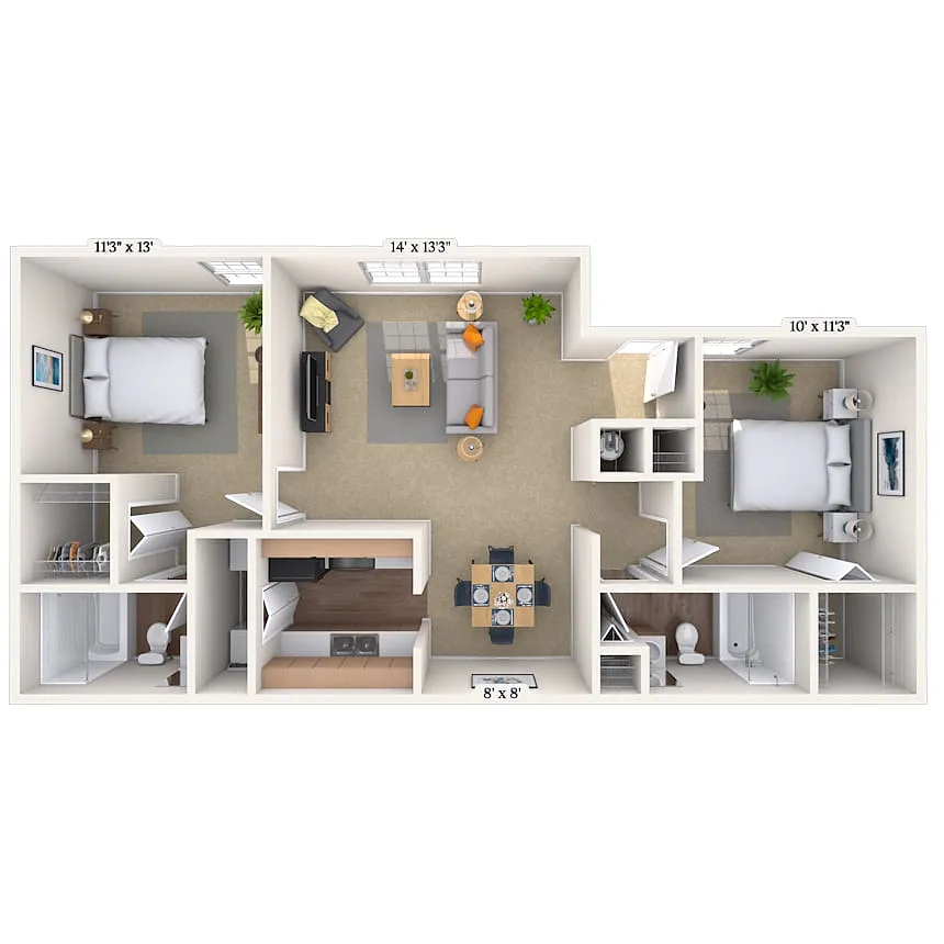 Floor plan The Whitmire
