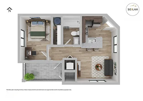 Floor plan 405