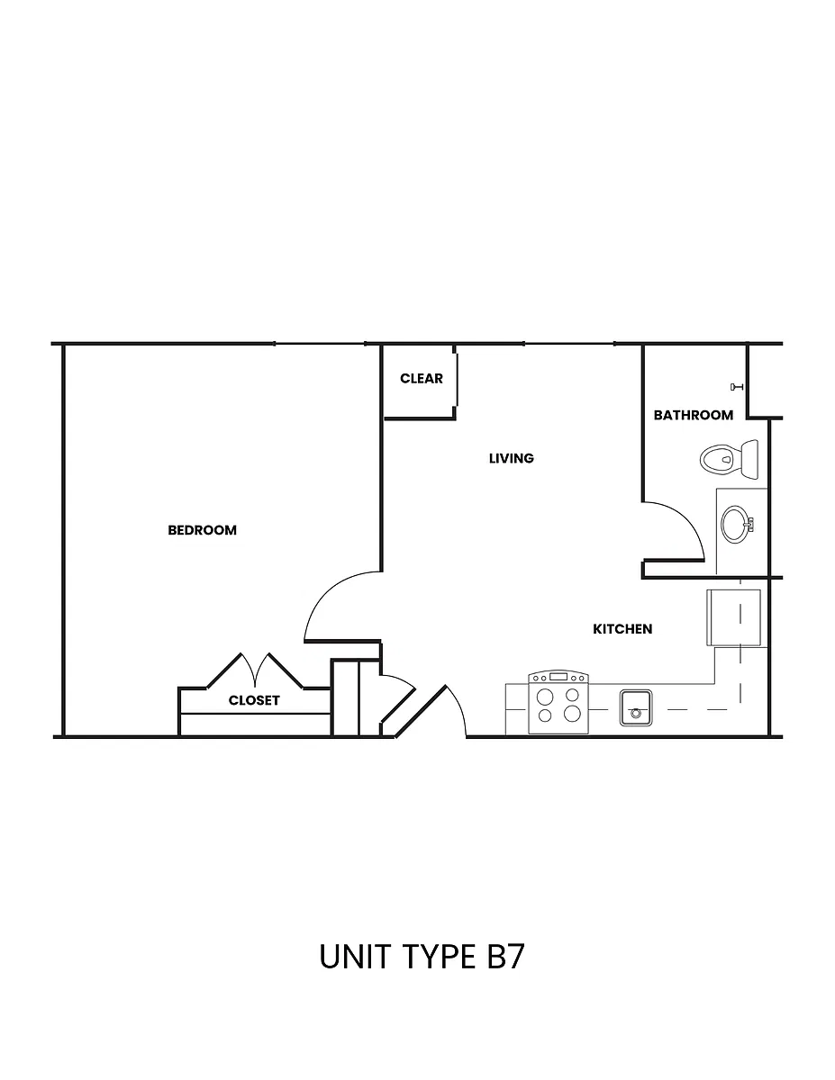 Floor plan B7