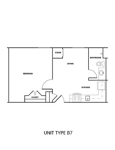 Floor plan B7