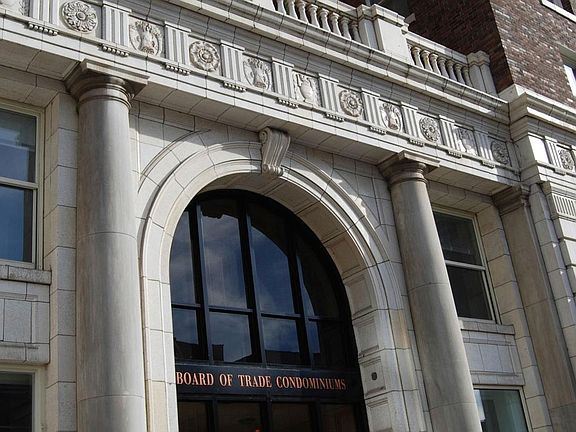 Board of Trade Wyandotte Entrance