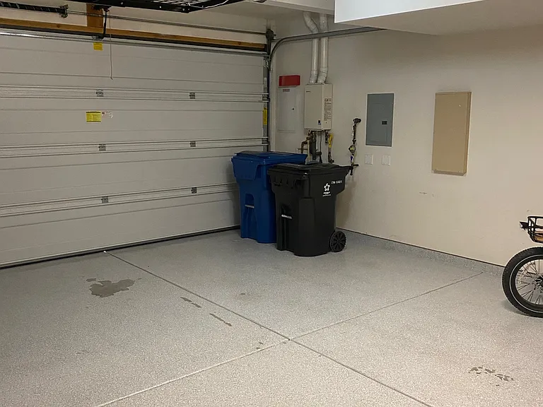 Two car garage